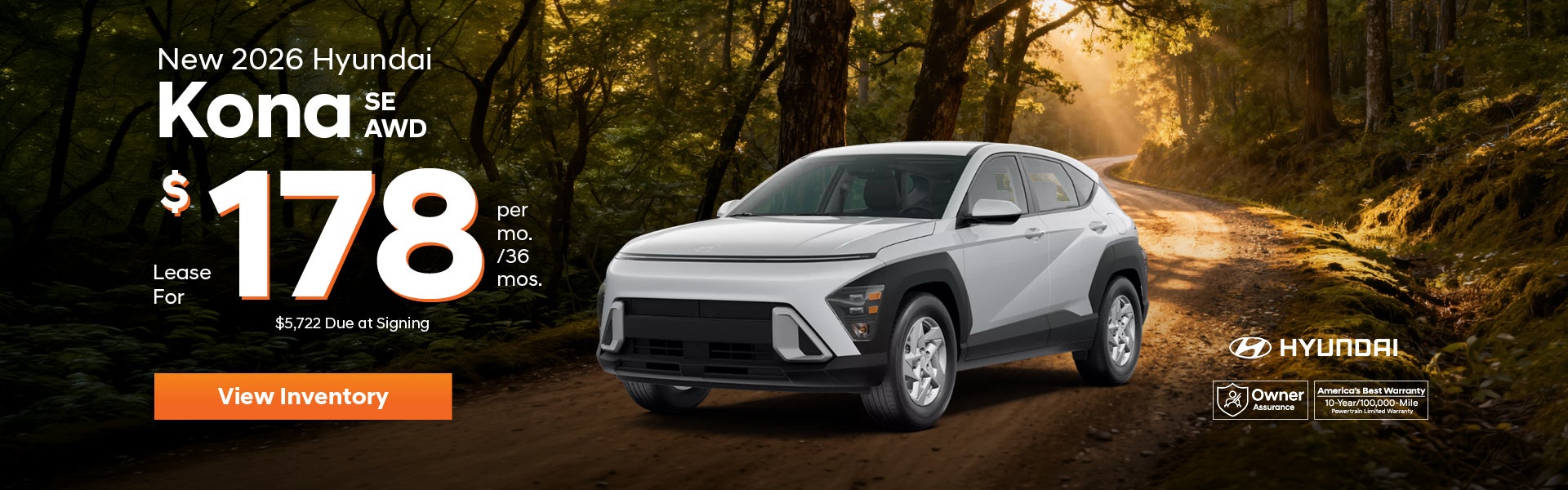 New 2026 Hyundai Kona SE AWD