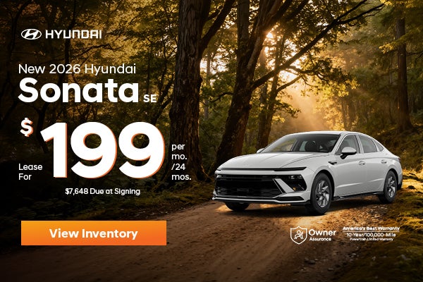 New 2026 Hyundai Sonata SE