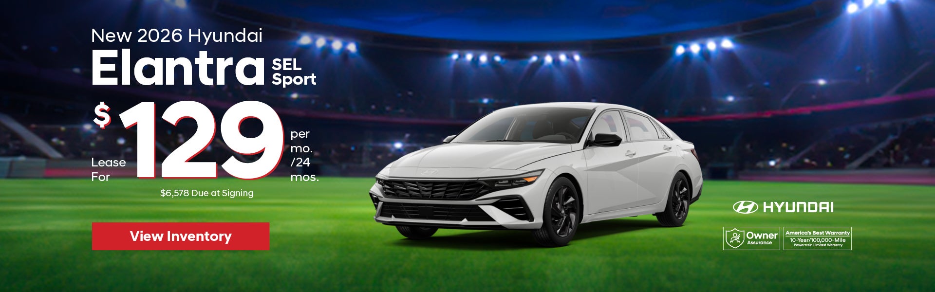 New 2026 Hyundai Elantra SEL Sport