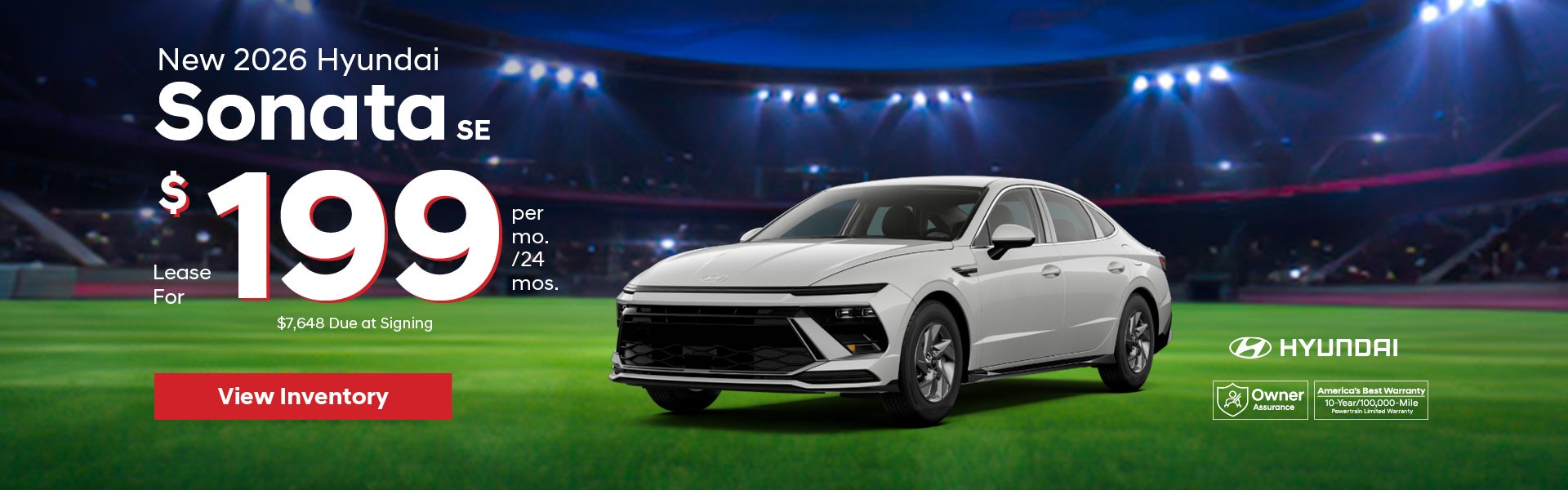 New 2026 Hyundai Sonata SE