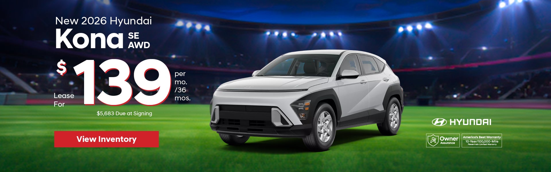 New 2026 Hyundai Kona SE AWD