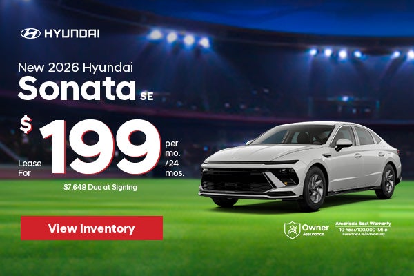 New 2026 Hyundai Sonata SE