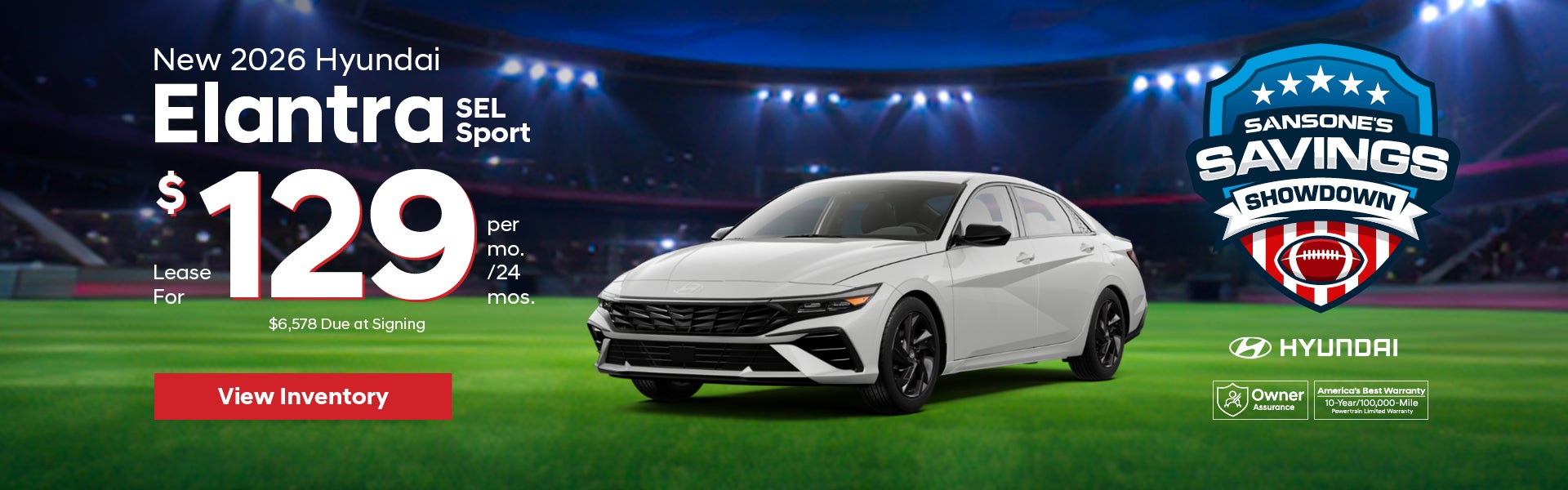 New 2026 Hyundai Elantra SEL Sport