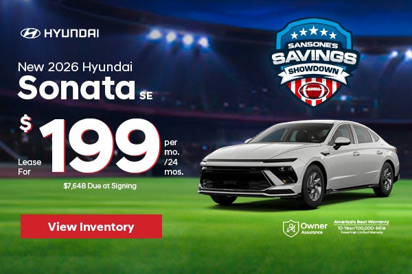 New 2026 Hyundai Sonata SE