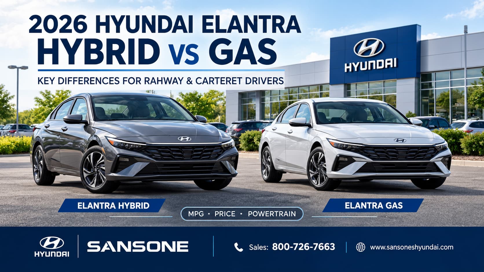 Hyundai Elantra Hybrid vs gas